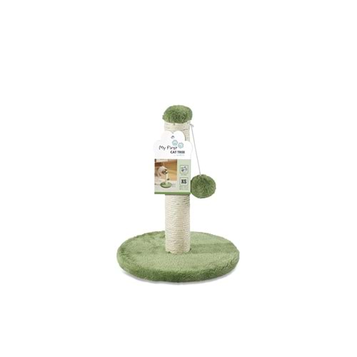 20643099 M-PETS MY FIRST KEDİ TIRMALAMA PONPONLU GREEN