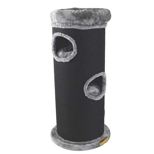 20656199 M-PETS PANTHER PREMİUM BURROW KEDİ TIRMALAMA GREY