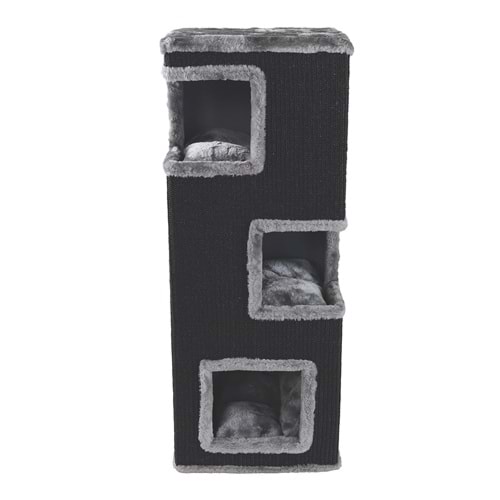 20656299 M-PETS PANTHER PREMİUM CITADEL KEDİ TIRMALAMA GREY