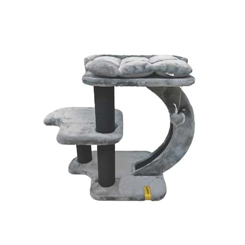 20656399 M-PETS PANTHER PREMİUM OASIS KEDİ TIRMALAMA GREY