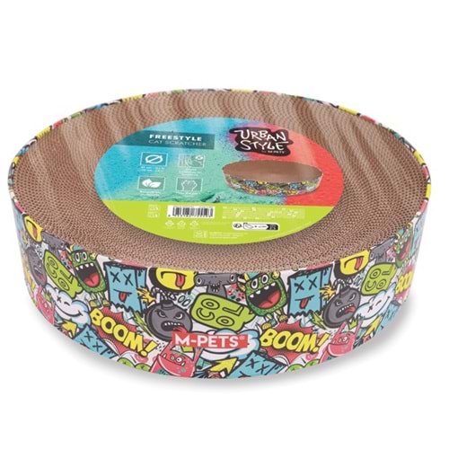 20703799 M-PETS URBAN STYLE FREESTYLE KARTON TIRMALAMA MİX COLOR