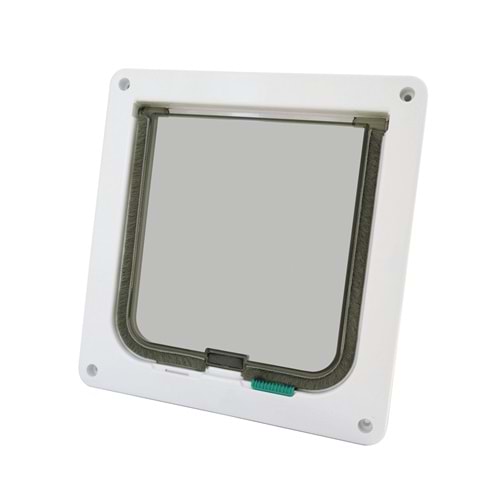 20800101 M-PETS DORAS KEDİ KAPISI 2 YOLLU WHİTE 200MMX192MM