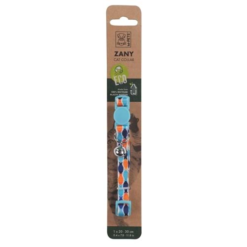 20800999 M-PETS ZANY KEDİ BOYUN ZİLLİ TASMASI MULTİCOLOR