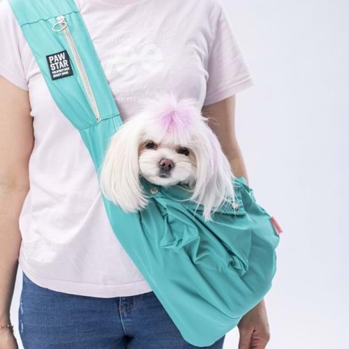 23027-PAWSTAR MINT CROSSBODY ÇANTA