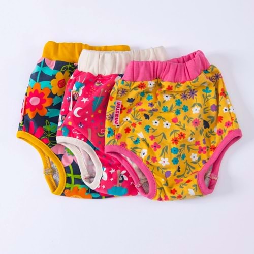 23063-PAWSTAR MIX ÇİÇEKLİ ÇAMAŞIR SIZE/0