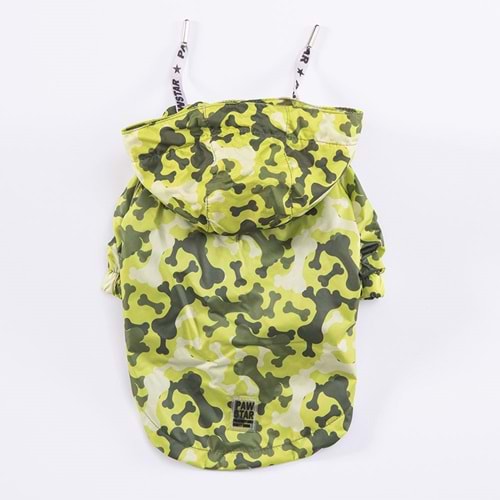 23505-PAWSTAR GREEN OSSA YAĞMURLUK 5Lİ SET (M-L-XL-XL-2XL)