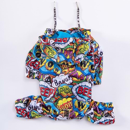 23508-PAWSTAR POPART TULUM YAĞMURLUK 5Lİ SET (M-L-XL-XL-2XL)