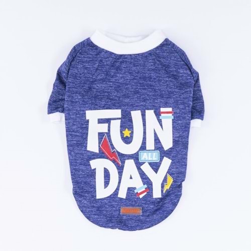 24715-PAWSTAR MAVİ FUN DAY SWEAT 5Lİ SET(M-L-XL-XL-2XL)