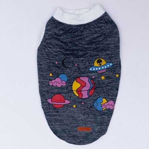 24827-PAWSTAR LACİVERT SPACE TİME TİŞÖRT 6LI SET(S-M-L-L-XL-2XL)