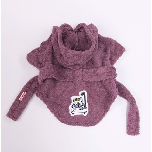 25051-PAWSTAR MOR PATTAYA BORNOZ 5Lİ SET S-M/S-M/L-XL/L-XL/2XL-3XL