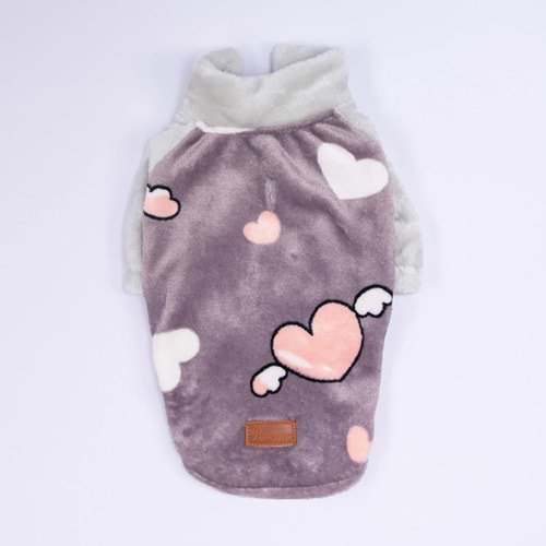 25204-PAWSTAR GRI VERONA KISS CEKET 5Lİ SET M-L-L-XL-2XL