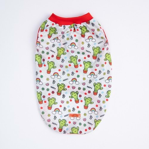 25806-PAWSTAR HAPPY CACTUS TİŞÖRT 6LI SET(S-M-L-L-XL-2XL)