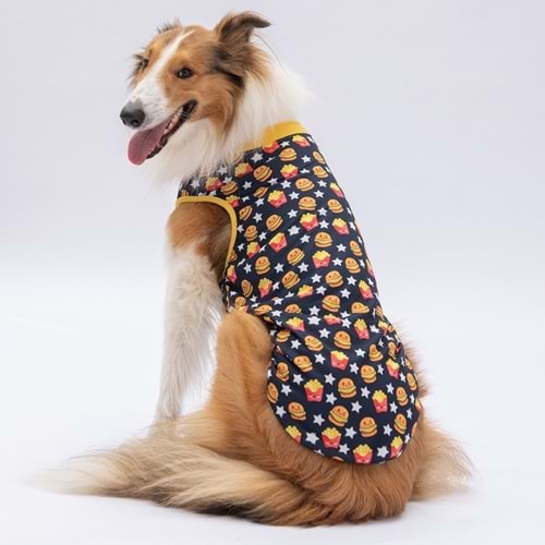25854-PAWSTAR STAR HAMBURGER BÜYÜK TİŞÖRT 5Lİ SET (3XL-4XL-5XL-6XL-7XL)