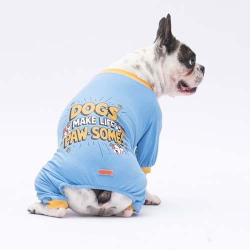 25904-PAWSTAR PAW-SOME PİJAMA TULUM 5Lİ SET (M-L-L-XL-2XL)