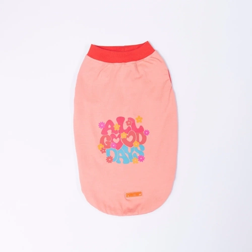 26803-PAWSTAR PEMBE ALL GOOD DAYS TİŞÖRT 6LI SET (S-M-L-L-XL-2XL)