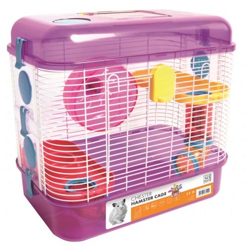 40404799 M-PETS CHESTER HAMSTER KAFESİ 41,5X26,5X39CM