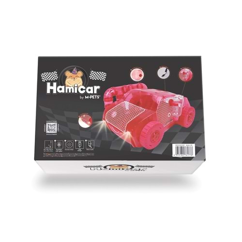 40415907 M-PETS HAMICAR HAMSTER OYUN KAFESİ RED