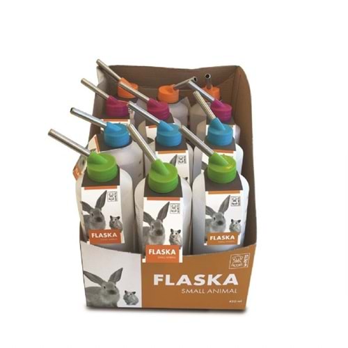 40500899 M-PETS FLASKA KEMİRGENLER İÇİN SULUK 450ML/12Lİ