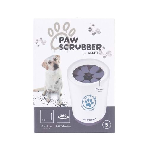 60104599 M-PETS PAW SCRUBBER PATİ TEMİZLEME APARATI (S) WHİTE