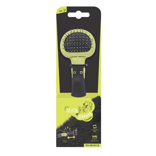 60109999 M-PETS CLICK AND GROOM MASAJ UCLU FIRÇA (S)
