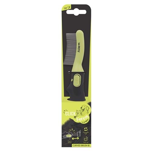 60110299 M-PETS CLICK AND GROOM KAVİSLİ TARAK (S)