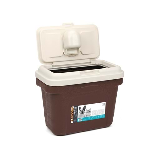 60500014 M-PETS CONTAINER MAMA SAKLAMA KOVASI 4,5KG BROWN
