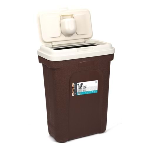 60500114 M-PETS CONTAINER MAMA SAKLAMA KOVASI 11,8KG BROWN