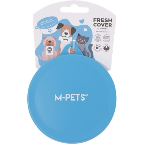 60567117 M-PETS FRESH COVER PLASTİK KONSERVE KAPAĞI BLUE