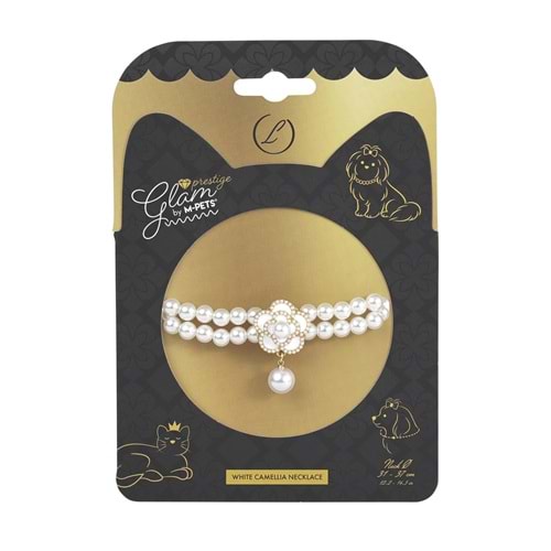 60803399 M-PETS GLAM PRESTİGE AKSESUAR WHİTE CAMELLİA (L)