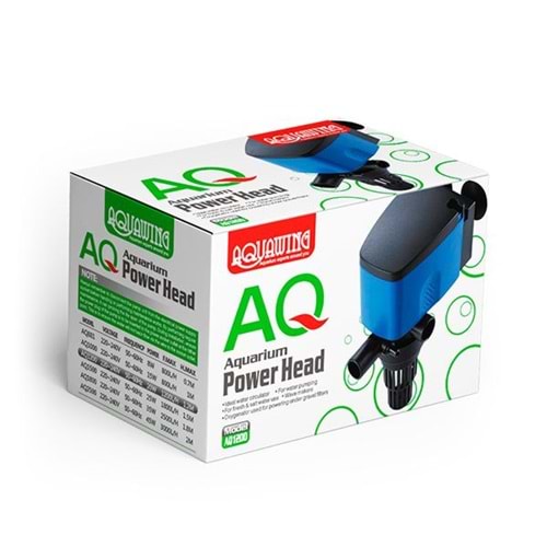AQ1200-AQUAWING KAFA MOTORU 20W 1200L/H