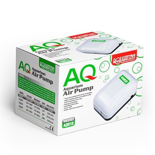 AQ818-AQUAWING TEK ÇIKIŞLI HAVA MOTORU 2,5W