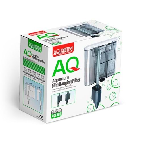 AQF380-AQUAWING SLİM ŞELALE FİLTRE 3,5W 380L/H