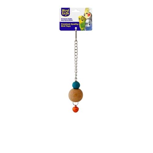 BRD1006-BİRDLİFE ŞEKİLLİ TEKLİ AHŞAP SARKAÇ 6LI PAKET