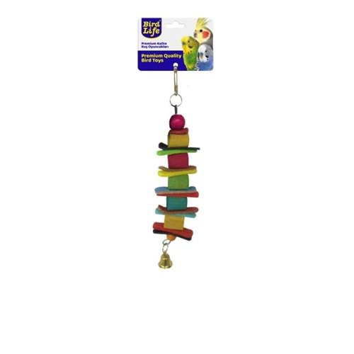 BRD1043-BİRDLİFE KUŞ OYUNCAĞI GÖKKUŞAĞI DERİLİ 6LI PAKET