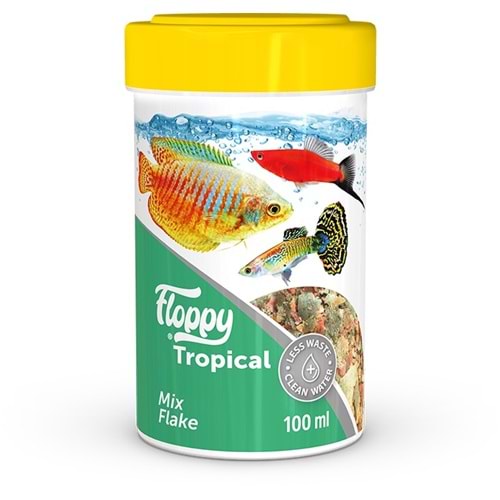 FLP007-FLOPPY TROPICAL MIX FLAKE 100ML