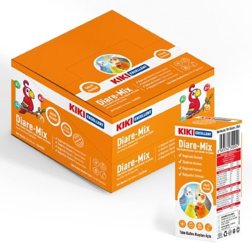 KB104-KIKI EXCELLENT KUŞ DİARE-MİX 25ML 16LI