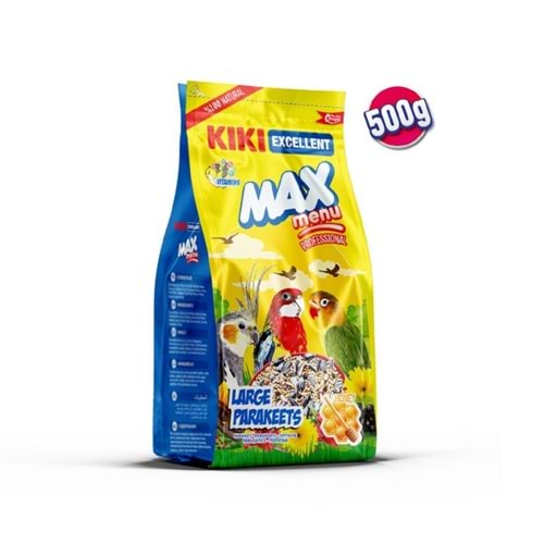 KB306-KIKI EXCELLENT LARGE PAREKET YEMİ 500GR 12Lİ