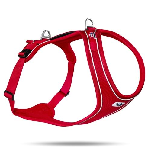 SU2264-CURLI BELKA COMFORT HARNESS RED L