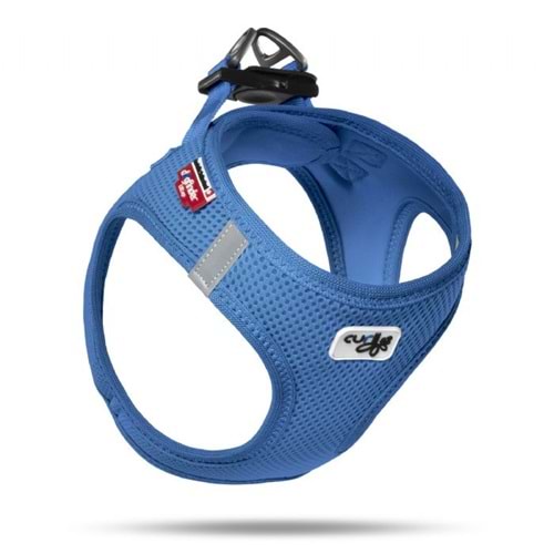 SU2266-CURLI VEST HARNESS AIR-MESH BLUE 3XS