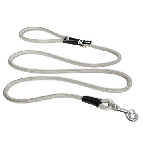SU2628-CURLI STRETCH COMFORT LEASH GRAY L