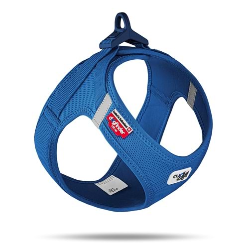 SU2875-CURLI VEST HARNESS CURLI CLASP AIR-MESH BLUE M