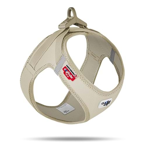 SU2983-CURLI VEST HARNESS CURLI CLASP CORD TAN XS
