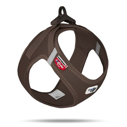 SU2998-CURLI VEST HARNESS CURLI CLASP SOFTSHELL BROWN M