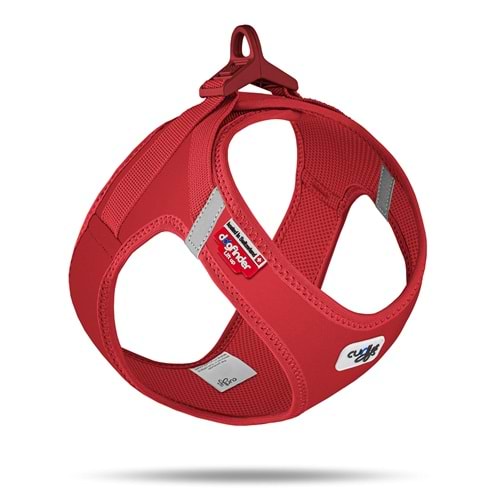 SU3001-CURLI VEST HARNESS CURLI CLASP SOFTSHELL RED 3XS