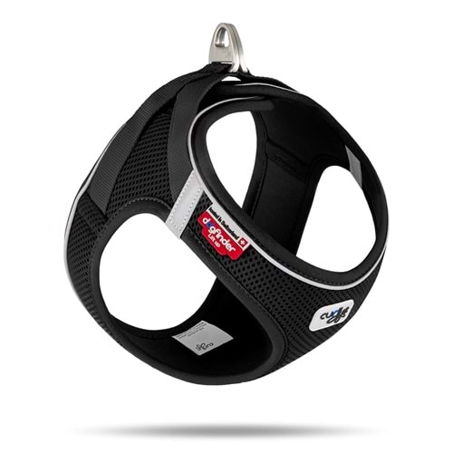 SU3010-CURLI MAGNETIC VEST HARNESS AIR-MESH BLACK XS