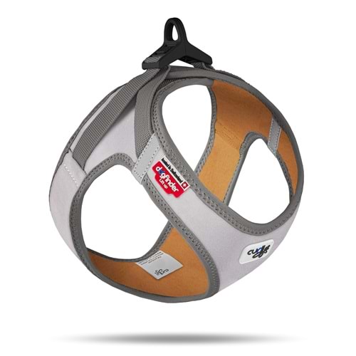 PN3441-CURLI GLOW CURLI CLASP VEST HARNESS REFLECTIVE GRAY L