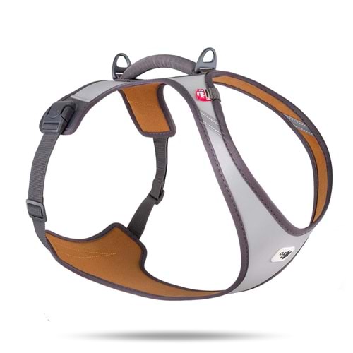 PN3610-CURLI GLOW BELKA HARNESS GRAY 4XL