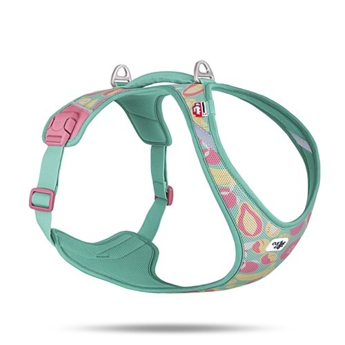 PN3696-CURLI BELKA HARNESS AIR-MESH LE26 JUICY F TURQUOISE 3XL