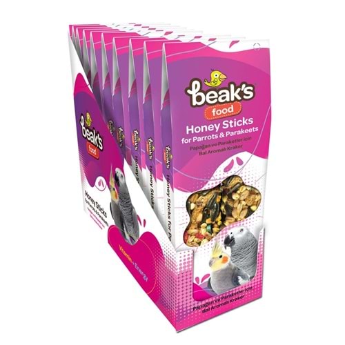 ST022 BEAKS BALLI 2Lİ PAPAĞAN KRAKERİ 8Lİ PAKET