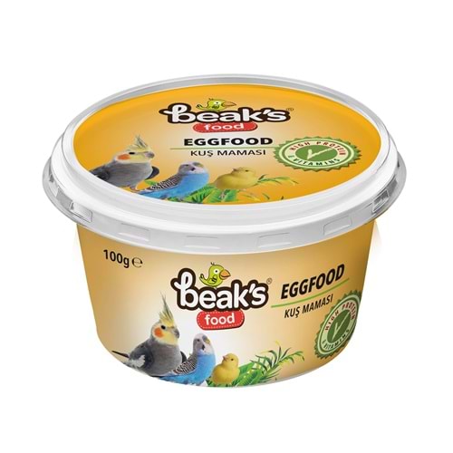 ST036 BEAKS EGGFOOD KUŞ MAMASI 100GR 4LÜ PAKET
